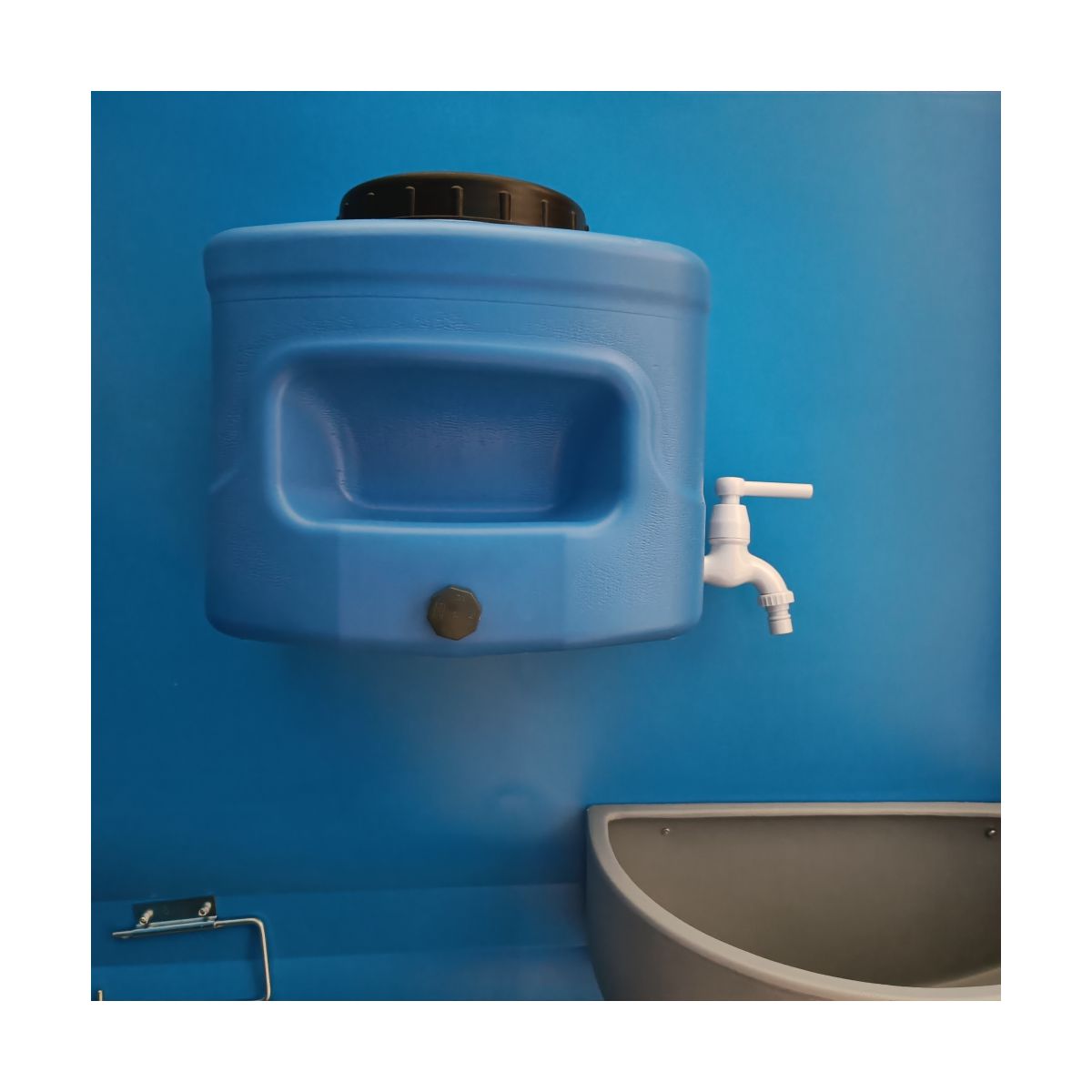 Cabina WC mobile, cantiere, toilette, toilette da campeggio