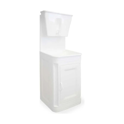 Station de lavage des mains en plastique avec base