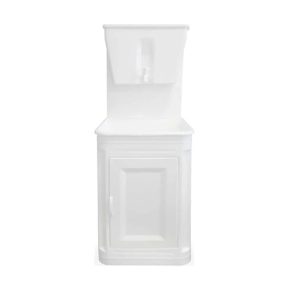 Station de lavage des mains en plastique avec base