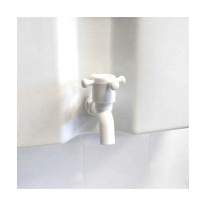 Station de lavage des mains en plastique avec base
