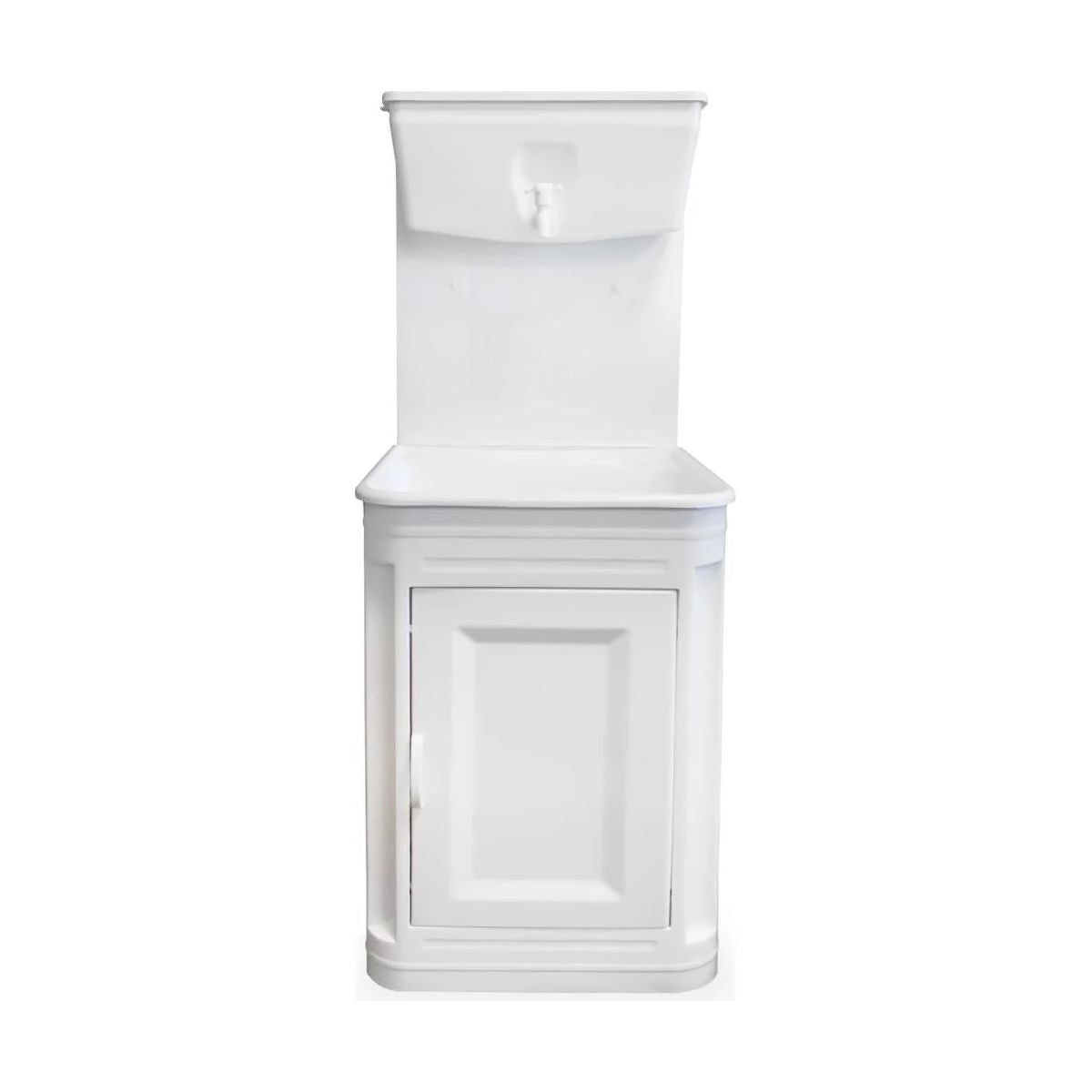 Station de lavage des mains en plastique avec base