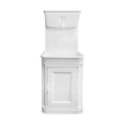 Station de lavage des mains en plastique avec base