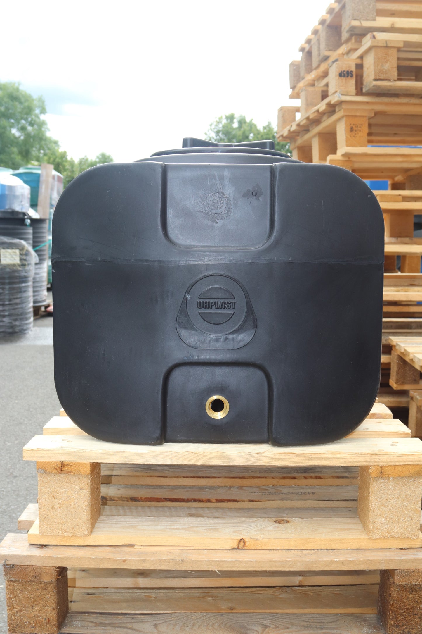 Trinkwassertank 100L Schwarz - Rückläufer