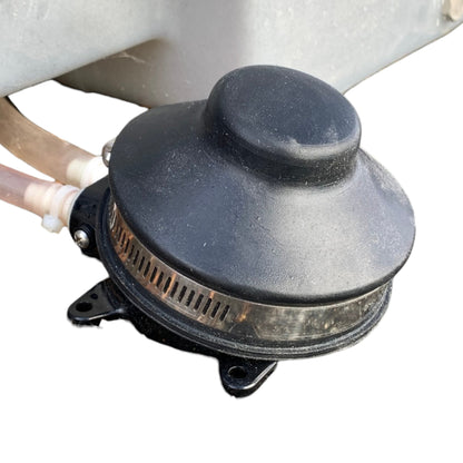 30L Waschsäule für WC Kabine mit Handwaschbecken & Fußpumpe