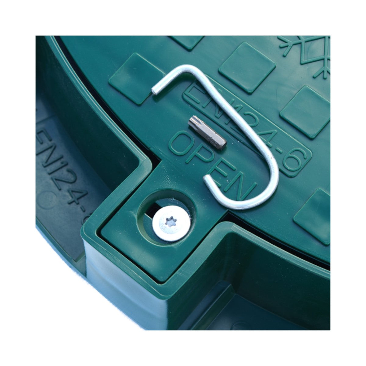Schachtdeckel 78cm Schachtabdeckung rund A15 belastbar bis 1,5t
