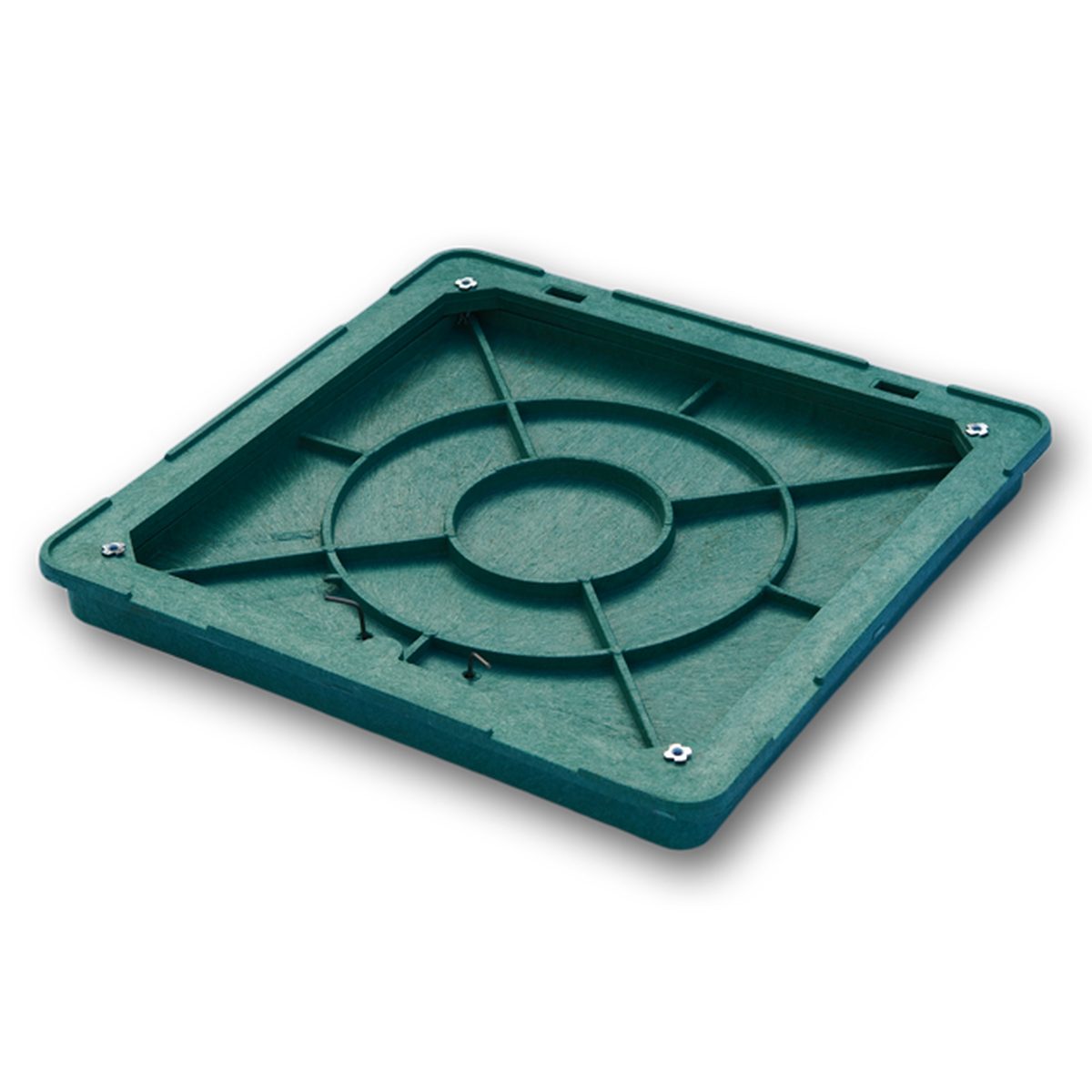 Schachtdeckel 65cm Schachtabdeckung eckig A15 belastbar bis 1,5t