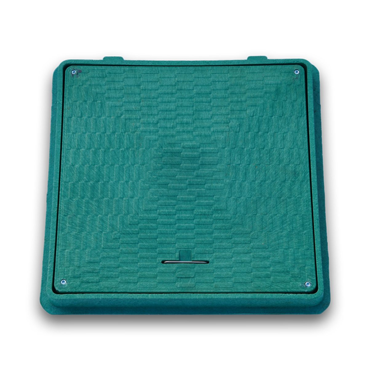 Schachtdeckel 65cm Schachtabdeckung eckig A15 belastbar bis 1,5t