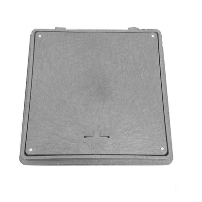 Schachtdeckel 65cm Schachtabdeckung eckig A15 belastbar bis 1,5t