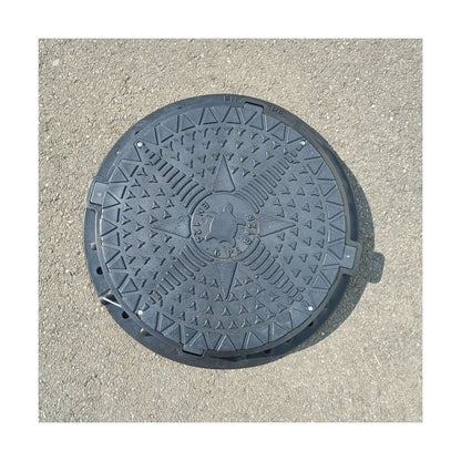 Plaque d'égout ronde 80 cm B125 chargeable jusqu'à 12,5 t