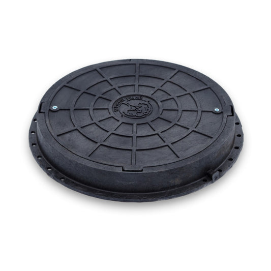 Couvercle de regard Couvercle de regard rond de 74 cm chargeable jusqu'à 1,5 t