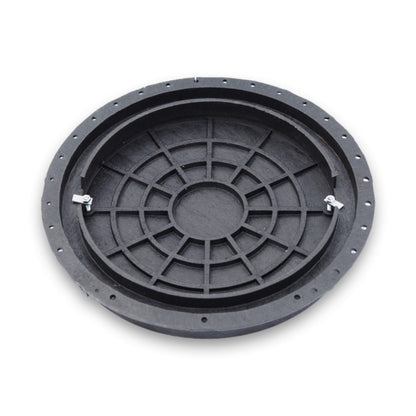 Schachtdeckel 74cm Schachtabdeckung rund belastbar bis 1,5t