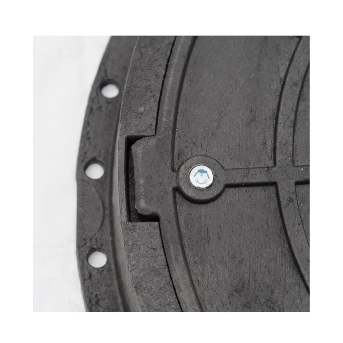 Schachtdeckel 74cm Schachtabdeckung rund belastbar bis 1,5t