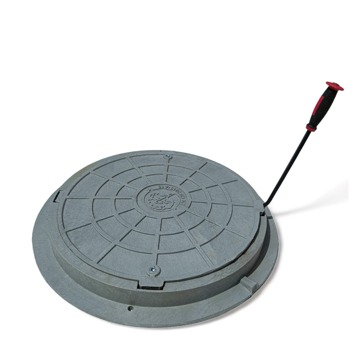 Schachtdeckel 78cm Schachtabdeckung rund A15 belastbar bis 1,5t