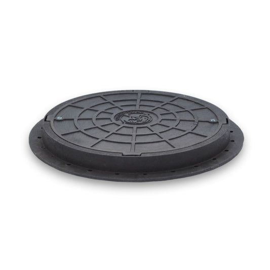 Plaque d'égout ronde 78 cm A15 chargeable jusqu'à 1,5 t