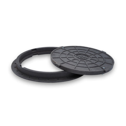 Schachtdeckel 78cm Schachtabdeckung rund A15 belastbar bis 1,5t