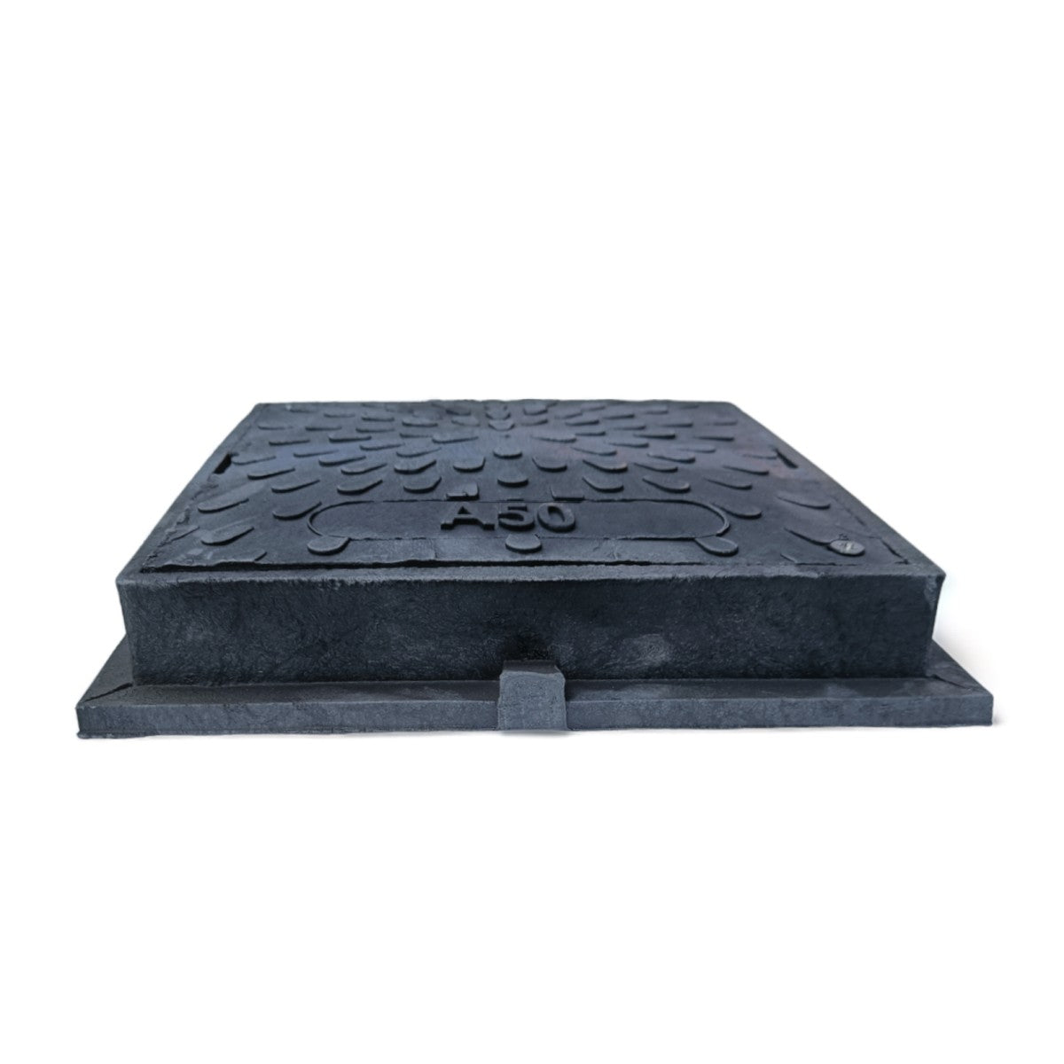 Schachtdeckel 38cm DN315 Schachtabdeckung eckig A50 belastbar bis 5t