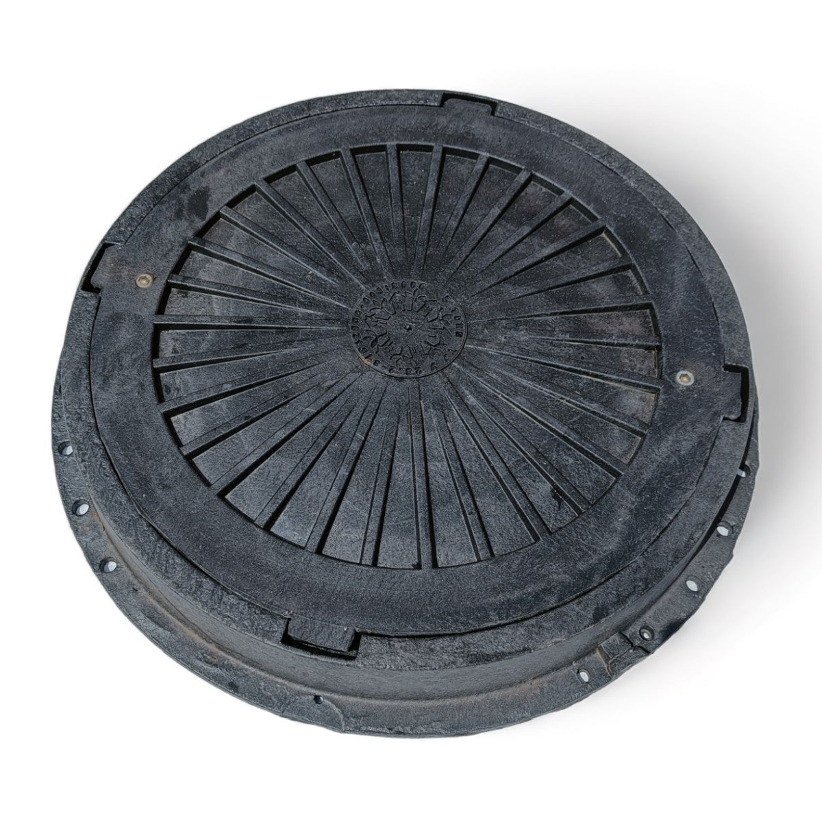 Schachtdeckel 75cm Schachtabdeckung rund A50 belastbar bis 5t