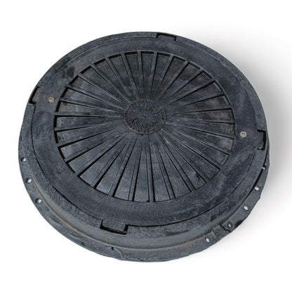 Schachtdeckel 75cm Schachtabdeckung rund A50 belastbar bis 5t