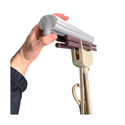 Horecano Wischmopp extrabreit 38cm Teleskopstiel für alle Böden