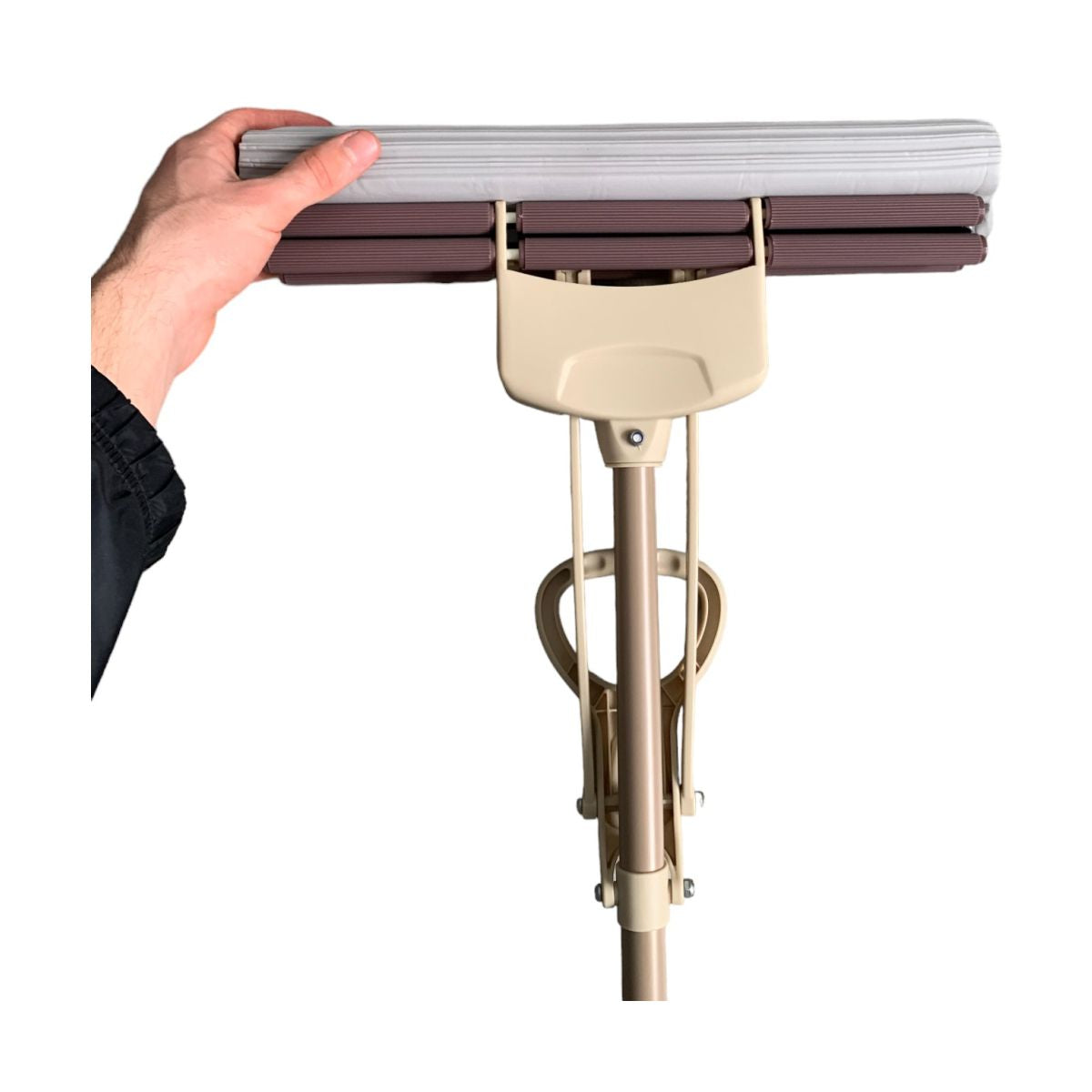 Horecano Wischmopp extrabreit 38cm Teleskopstiel für alle Böden