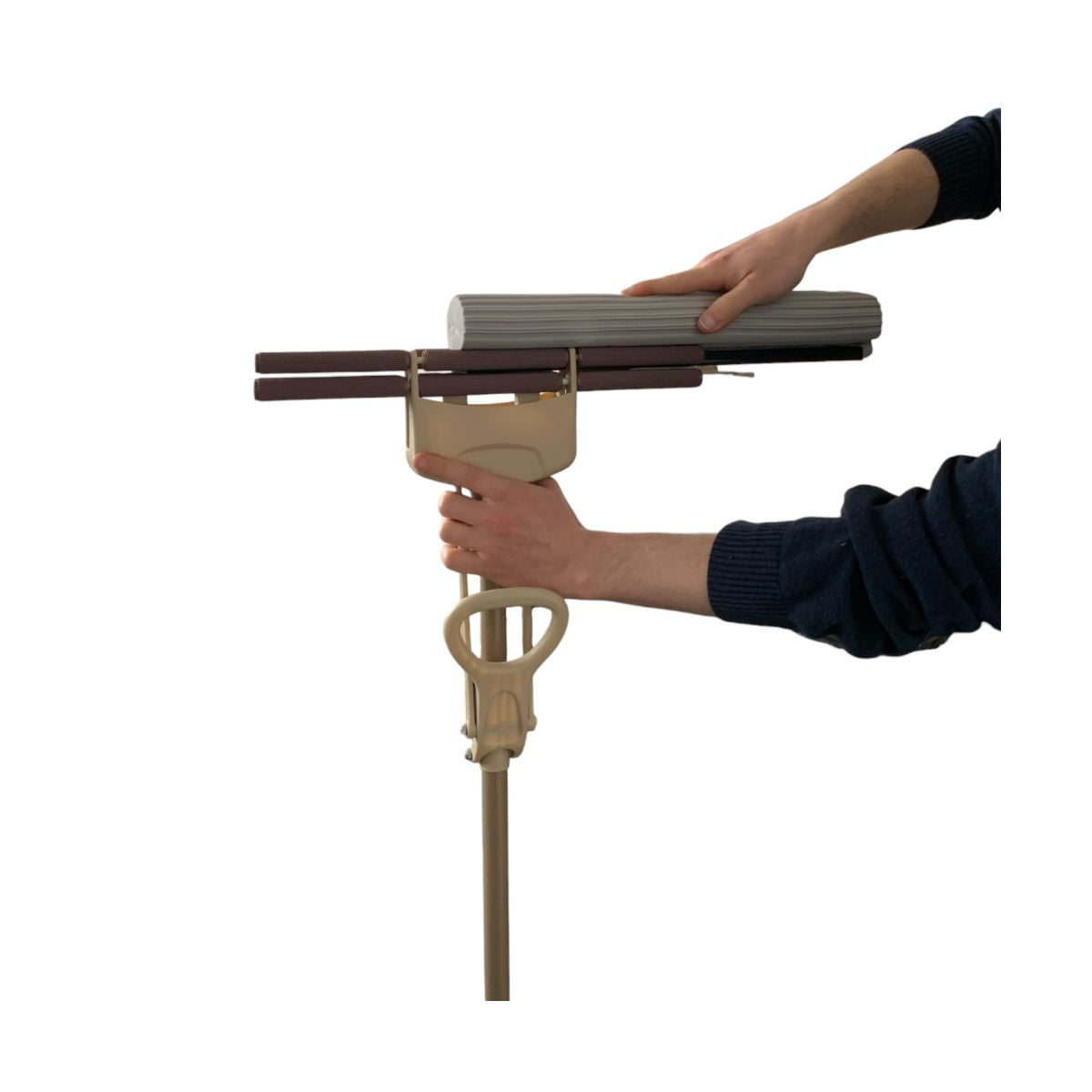 Horecano Wischmopp extrabreit 38cm Teleskopstiel für alle Böden