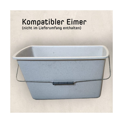Horecano Wischmopp extrabreit 38cm Teleskopstiel für alle Böden