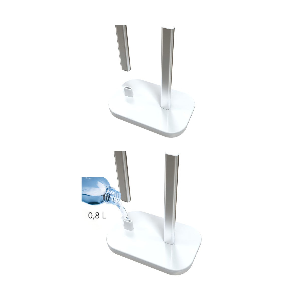 Toilettenpapierhalter Mit Ablage für Handy Ohne Bohren WC Halterung