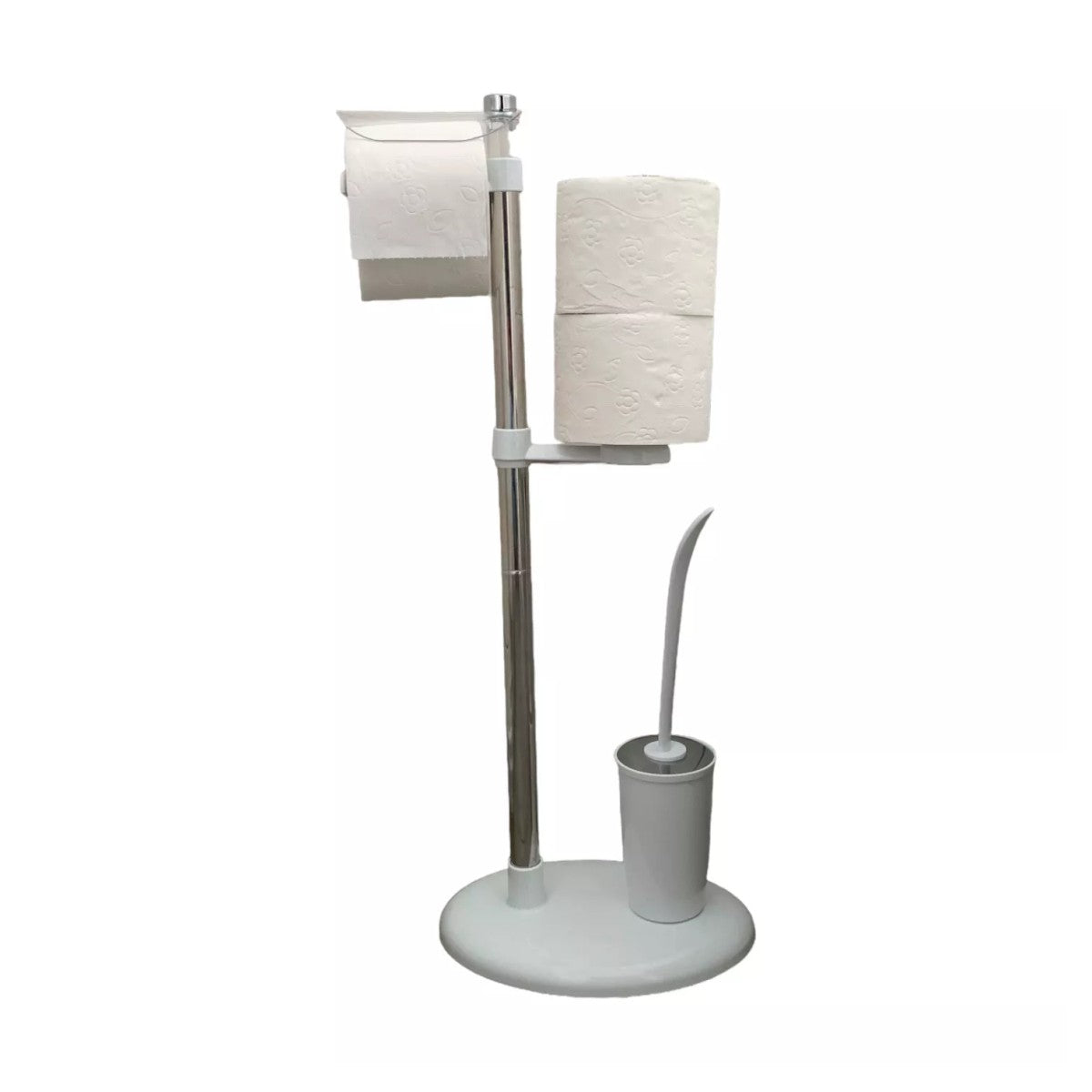 Toilettenpapierhalter mit Toilettenbürste Ohne Bohren Klopapierhalter