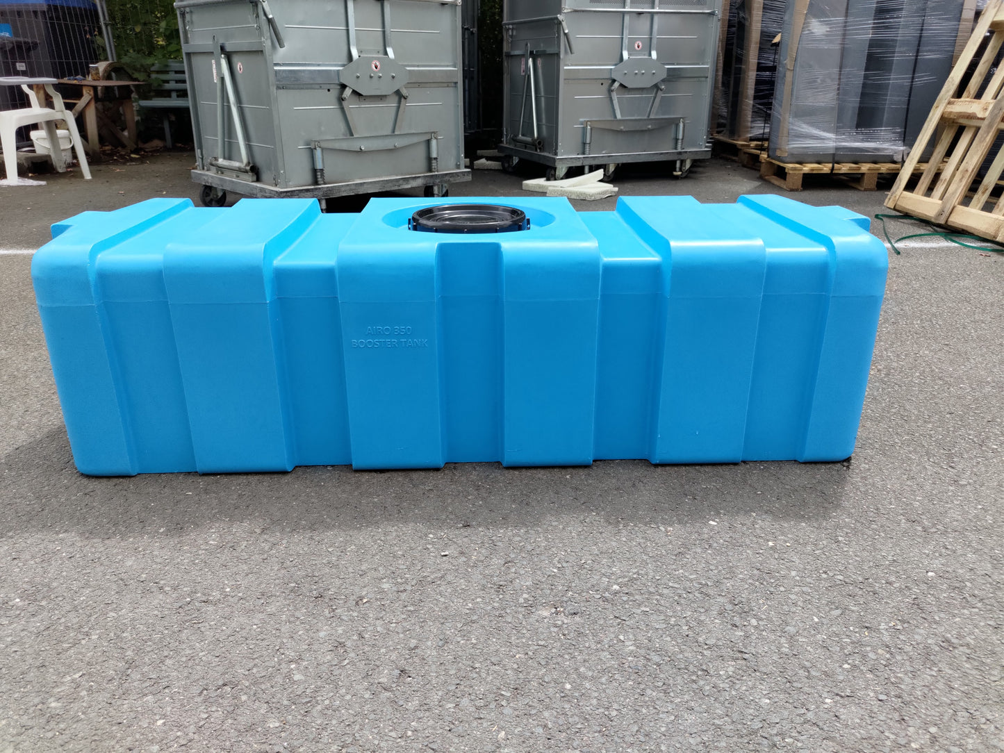 Flachtank 350L Transportfest Lebensmittelechtes LDPE