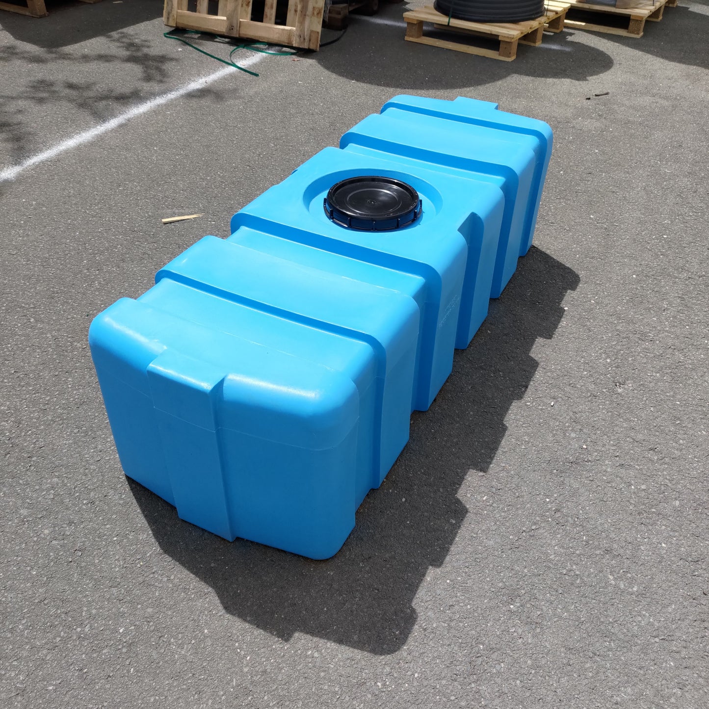 Flachtank 350L Transportfest Lebensmittelechtes LDPE