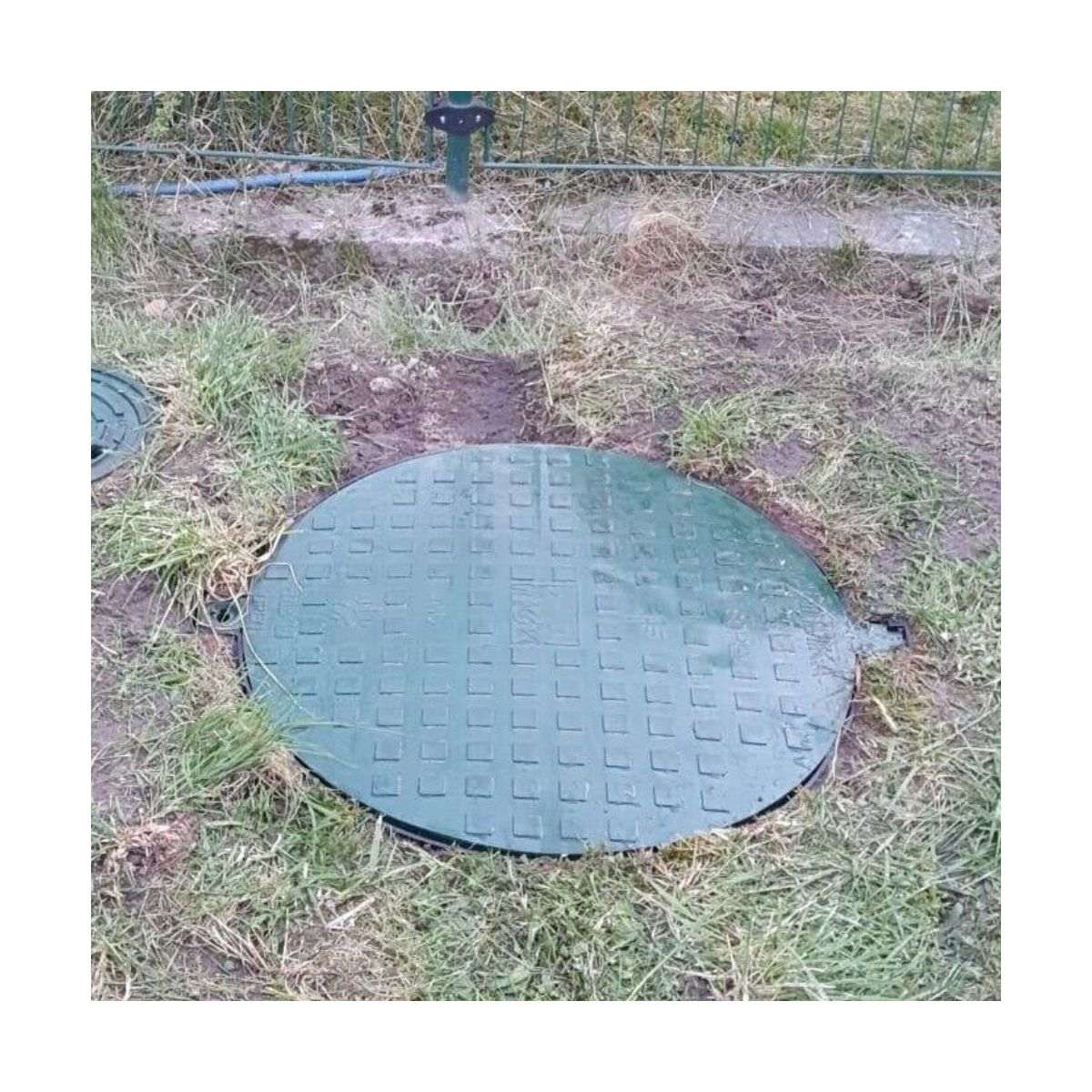 Revisionsschacht 60x60cm Kontrollschacht mit Schachtdeckel