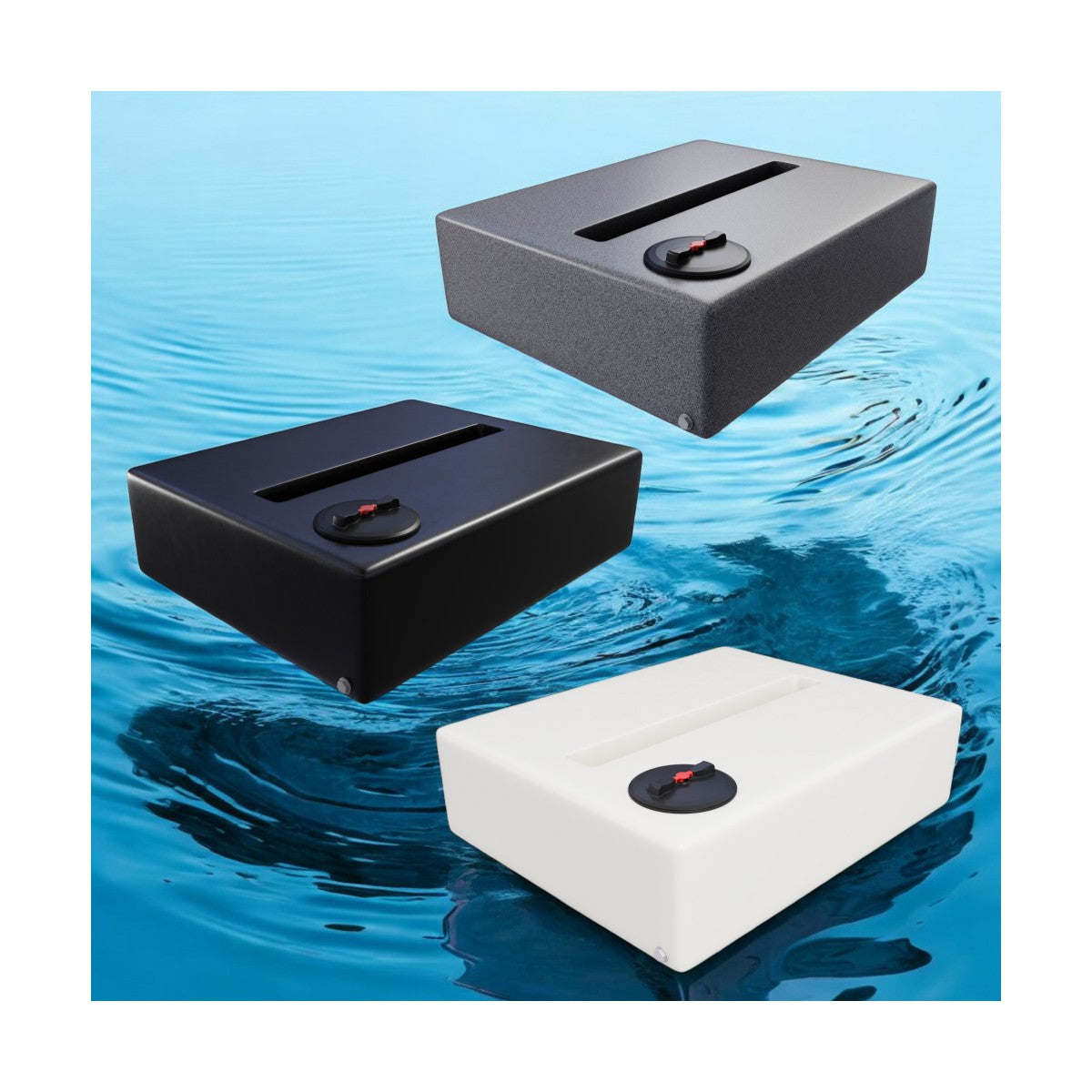 Serbatoio acqua trasportabile piatto 400L NEO per alimenti