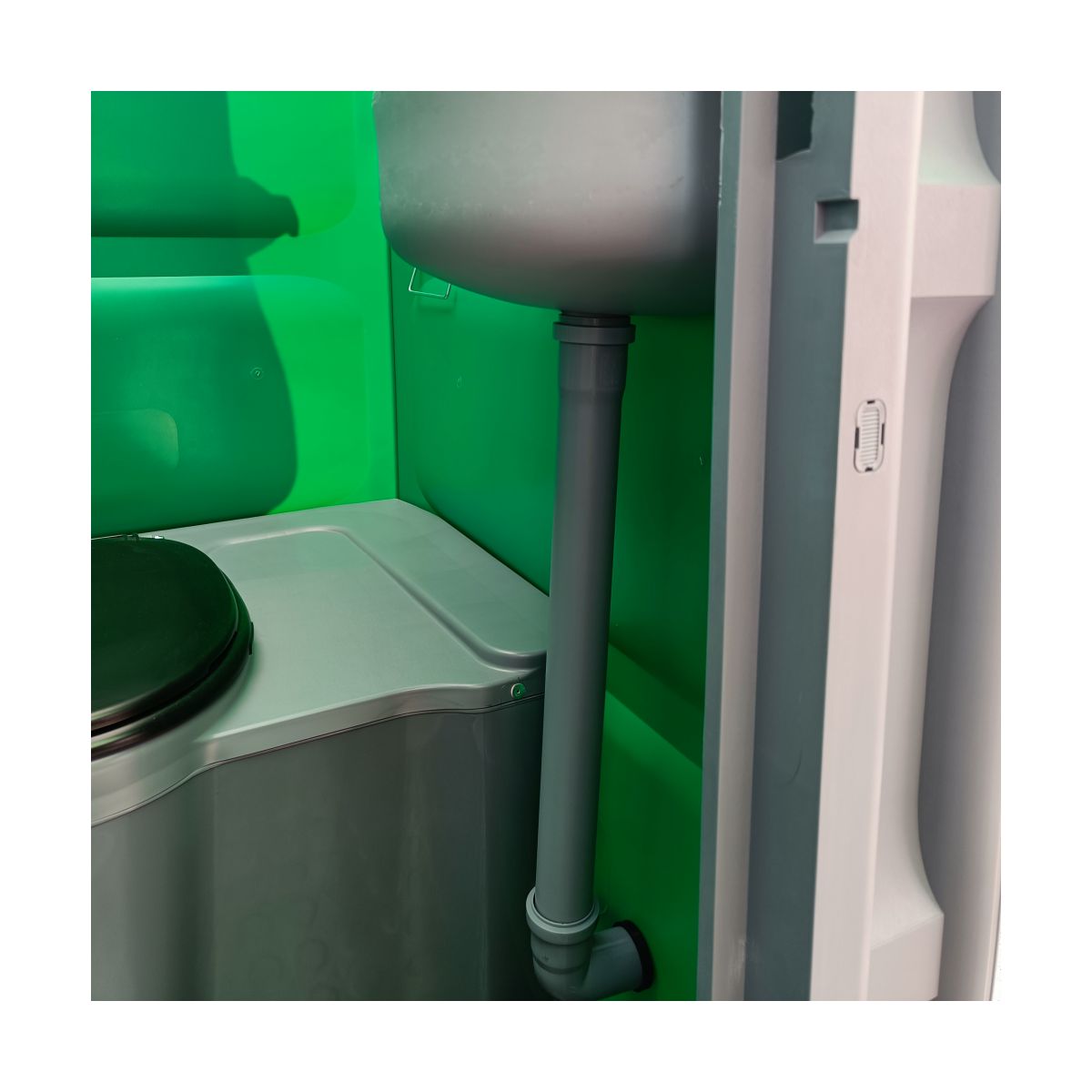 Mobile Toilettenkabine Baustellen WC Campingtoilette